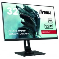 MONITOR IIYAMA 32" GAMING G-MASTER, GB3271QSU-B1,QHD, 2560 x 1440, 1MS, 165HZ, ALT, INCL, REG ALT, USB, HDMI, DISPLAYPORT (Espera 4 dias)