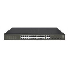 SWITCH SEMIGESTIONABLE LEVEL ONE HILBERT 24P POE
