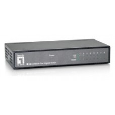 SWITCH LEVEL ONE NO GESTION 8P 10/100/1000 CARCASA