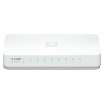 SWITCH NO GESTIONABLE D-LINK GO-SW-8E 8P ETHERNET