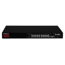 Edimax PRO GS-5216PLC Switch 18xGb PoE+ 2xSFP Surv