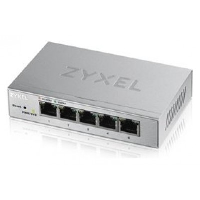 Zyxel GS1200-5 Gestionado Gigabit Ethernet (10/100/1000) Plata (Espera 4 dias)