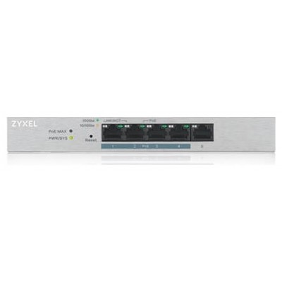 Zyxel GS1200-5HP v2 Gestionado Gigabit Ethernet (10/100/1000) Energía sobre Ethernet (PoE) Gris (Espera 4 dias)