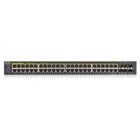 Zyxel GS1920-48HPV2 Gestionado Gigabit Ethernet (10/100/1000) Energía sobre Ethernet (PoE) Negro (Espera 4 dias)