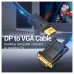 CONVERSOR DISPLAYPORT/M A VGA/M 3 M NEGRO VENTION (Espera 4 dias)