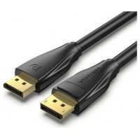 CABLE DISPLAYPORT 1.4 8K DP/M-DP/M 3 M NEGRO VENTION (Espera 4 dias)