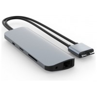HUB HYPERDRIVE VIPER 10 EN 2 USB-C GRIS