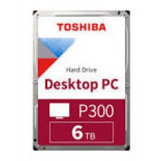 HDD TOSHIBA 3.5" 6TB 5400RPM SATA3 P300 (Espera 4 dias)