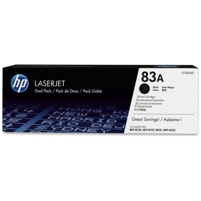 TONER HP CF283A Nº83A NEGRO 1.500PAG (Espera 4 dias)