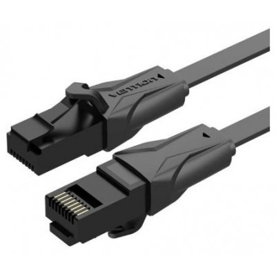 CABLE DE RED LATIGUILLO RJ45 UTP CAT6 AWG32 8 M NEGRO VENTION (Espera 4 dias)