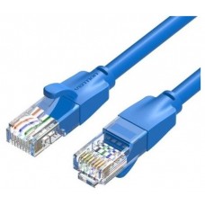 CABLE DE RED LATIGUILLO RJ45 UTP CAT6 AWG26 2 M AZUL VENTION (Espera 4 dias)