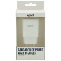 iggual Cargador de pared 1xUSB 5V/2A (10W)