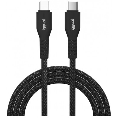 iggual Cable USB-C a tipo C 60W 3A 100 cm trenzado