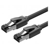 CABLE DE RED LATIGUILLO RJ45 CAT.8 SFTP 1.5 M NEGRO VENTION (Espera 4 dias)