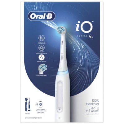 CEPILLO DENTAL BRAUN IO 4S BLANCO BLANCO CEPILLO DENTAL BRAUN IO 4S BLANCO BLANCO