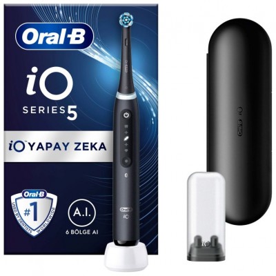 CEPILLO DENTAL BRAUN ORAL-B IO-5 ESTUCHE NEGRO