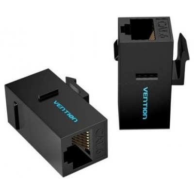 CONECTOR RJ45 CAT6 UTP (5 uds) NEGRO VENTION (Espera 4 dias)