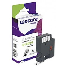 ARMOR    WECARE Etiqueta Blanca Texto negro para DYMO D1 43613 6mmx7m