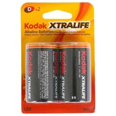 PILA KODAK ALCALINA XTRALIFE D LR20 BLISTER*2   