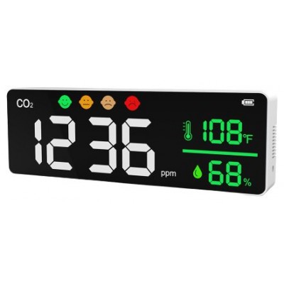 MEDIDOR DE PARED KAISE CO2+TEMPERATURA+HUMEDAD RELATIVA KAISE KS1306 (Espera 4 dias)