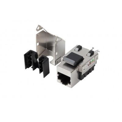 CONECTOR KEYSTONE LANBERG RJ45 A LSA CAT.6 FTP 90 GRADOS