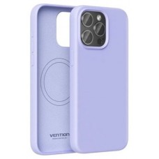 FUNDA SILICONA MAGSAFE IPHONE 14 MORADO VENTION (Espera 4 dias)
