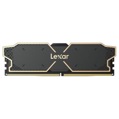 LEXAR MEMORIA THOR DDR5 32GB (2X16GB)   6000 CL32 1.3V  HEATSINK DUAL PACK BLACK  LD5U16G60C32LG-RGD (Espera 4 dias)