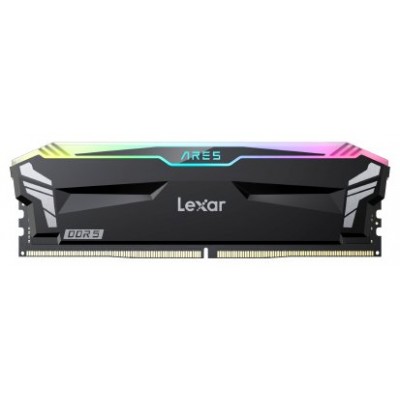 LEXAR MEMORIA ARES DDR5 32GB (2X16GB)   7200 CL34 1.4V  HEATSINK  RGB DUAL PACK BLACK  LD5U16G72C34LA-RGD (Espera 4 dias)