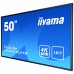 iiyama LH5042UHS-B3 pantalla de señalización Pizarra de caballete digital 125,7 cm (49.5") VA 4K Ultra HD Negro Android 8.0 (Espera 4 dias)