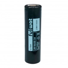 PILA BATERIA UNIROS LIR18650 RECARGABLE 2500mAh 3,6V