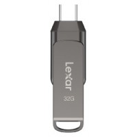 Lexar JumpDrive LJDD400032G-BNQNG unidad flash USB 32 GB USB Tipo C 3.2 Gen 1 (3.1 Gen 1) Gris (Espera 4 dias) Lexar JumpDrive LJDD400032G-BNQNG unidad flash USB 32 GB USB Tipo C 3.2 Gen 1 (3.1 Gen 1) Gris (Espera 4 dias)