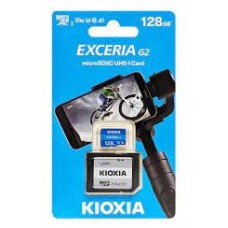 MICRO SD KIOXIA 128GB EXCERIA G2 W/ADAPTOR