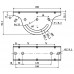 SOPORTE DE TECHO TOOQ LPCE1155TSLI-B PARA PANTALLA