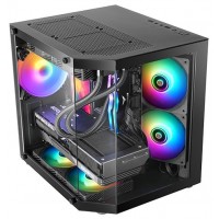 CAJA MICROATX MARS GAMING MC3TLITE NEGRO 3 PANELES