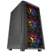 CAJA MICROATX GAMING MARS GAMING MCMESH BLACK DISENO