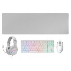 TECLADO MOUSE HEADSET Y ALFOMBRILLA MARS GAMING