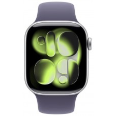 APPLE WATCH SERIES 11 CAJA PLATA GPS 42mm CORREA MORADA M/L (Espera 4 dias)