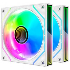 KIT 2 VENTILADORES AUXILIAR MF-3D PRO BLANCO MARS GAMING (Espera 4 dias)