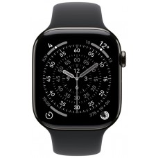 APPLE WATCH SERIES 11 CAJA TITANIO PIZARRA GPS+CELL 42mm CORREA NEGRA S/M (Espera 4 dias)