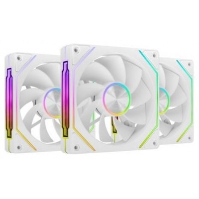 KIT 3 VENTILADORES AUXILIAR MF-LINKFINITY 2R BLANCO MARS GAMING (Espera 4 dias)
