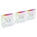 KIT 3 VENTILADORES AUXILIAR MF-LINKFINITY 2R BLANCO MARS GAMING (Espera 4 dias)