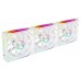 KIT 3 VENTILADORES AUXILIAR MF-LINKFINITY 2R BLANCO MARS GAMING (Espera 4 dias)