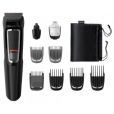 AFEITADORA PHILIPS MG3740 9 PIEZAS 60 MIN ACC NARIZ NEGRO