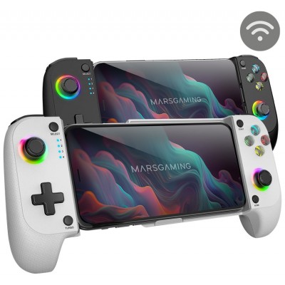 GAMEPAD WIRELESS MGPXPRO BLANCO MARS GAMING (Espera 4 dias)