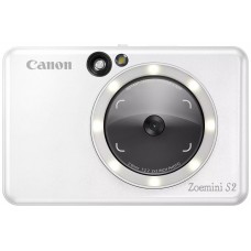 CANON CAMARA IMPRESORA INSTANTANEA ZOEMINI S2 BLANCO PERLA/ 8MP/ BLUETOOTH/ CAPACIDAD 10 HOJAS