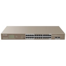 SWITCH IP-COM 24P 24GE+2SFP UNMANAGED POE