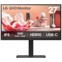 MONITOR LG, 27 PULGADAS, 27BA75QB-B.AEU, 68,6 CM, 2560 X 1440 PIXELES, WIDE QUAD HD, LED, 5 MS, NEGRO (Espera 4 dias) MONITOR LG, 27 PULGADAS, 27BA75QB-B.AEU, 68,6 CM, 2560 X 1440 PIXELES, WIDE QUAD HD, LED, 5 MS, NEGRO (Espera 4 dias)