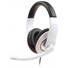 AURICULARES ESTEREO GEMBIRD BLANCO BRILLANTE