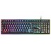 TECLADO MARS GAMING MK320 H-MECHANICAL RED ILUMINACION