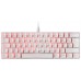 TECLADO MARS GAMING MKMINI USB BLANCO RGB MECANICO (Espera 4 dias)